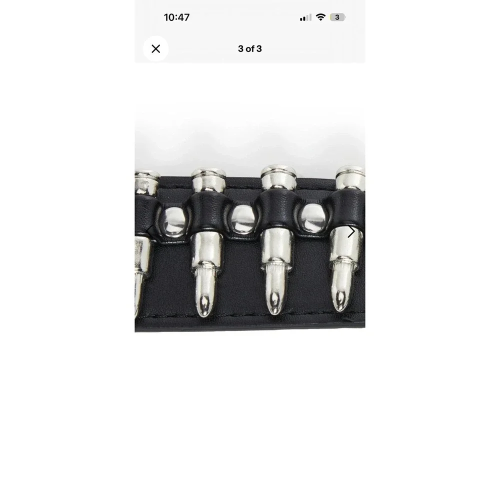 Studded Belt Bullet Rivets Belt Y2k Secene Costume Women Men Goth Belts 44